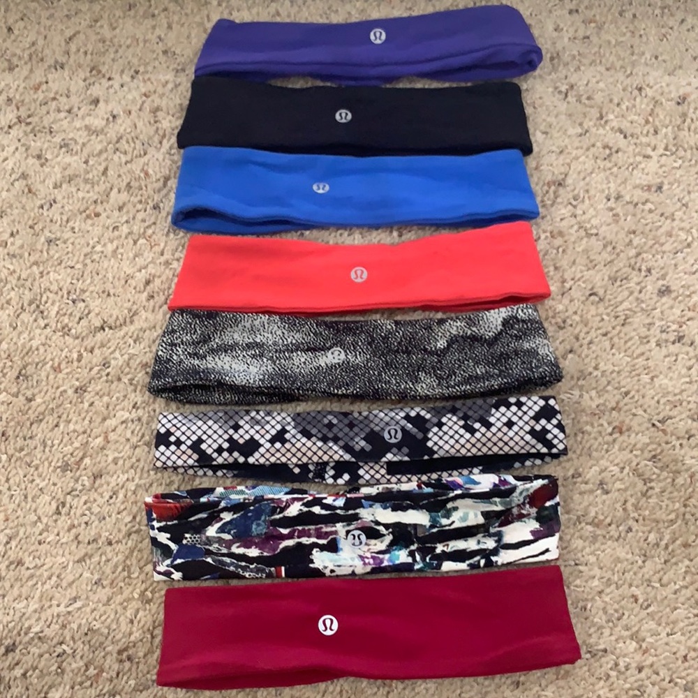 8 Lululemon headbands